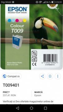 Cartuș/toner Epson T009 color