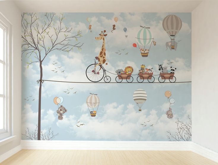 Художник.Роспись стен для детской спальни