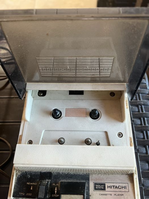 Casetofon vintage HITACHI TPQ-200 – Made in Japan
