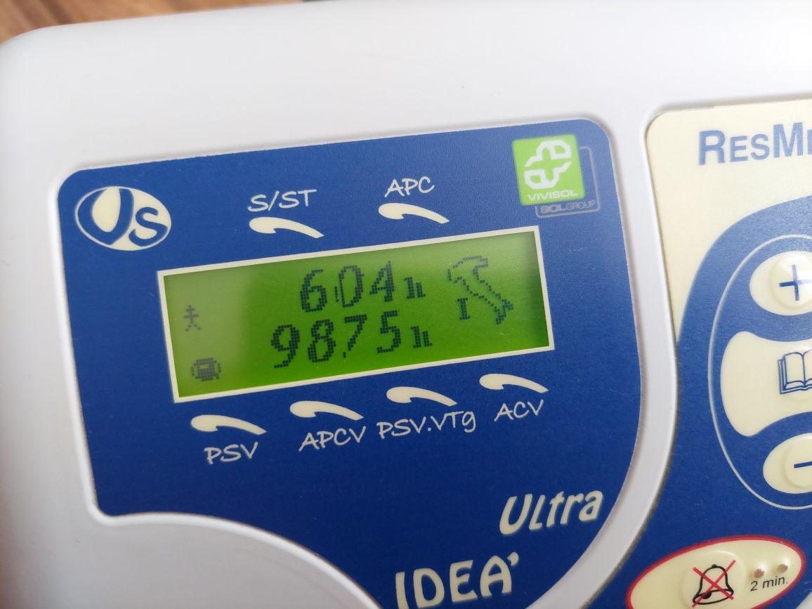 Aparat de oxigen-respiratie Ipap-Epap ,marca Resmed vs ultra idea