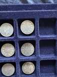 Moneda argint Romania Carol I 50 bani 1900 1912 diversi ani
