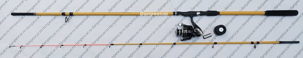 SET 4 Lansete PROFL DUAL FORCE Feeder 2,70m+4 Mulinete SAIMINO X4000