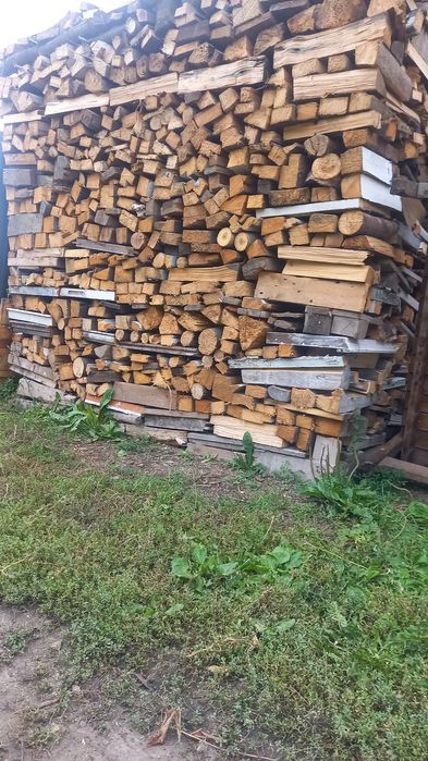 Дрова колотые сухие