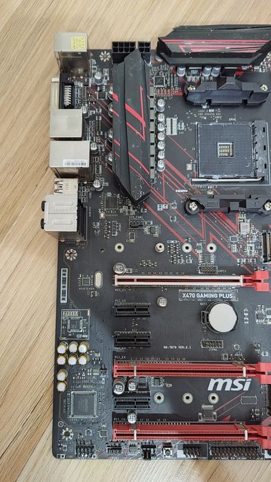 Placa de baza Msi X470 Gaming Plus AM4