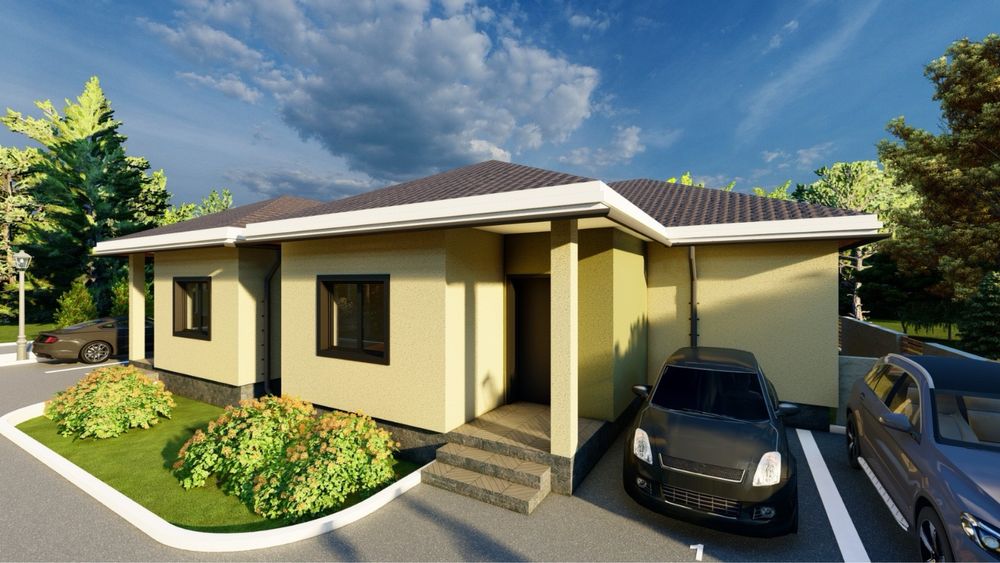 Duplex Parter+Pod, Giroc, toate utilitățile, la asfalt