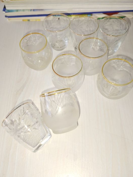 Советские рюмки 9шт.