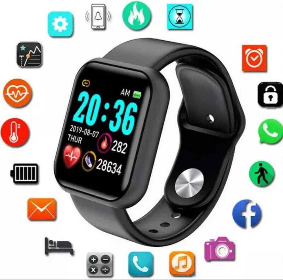 SmartWatch IOS iPhone / Android Notificari, Mesaje NOU