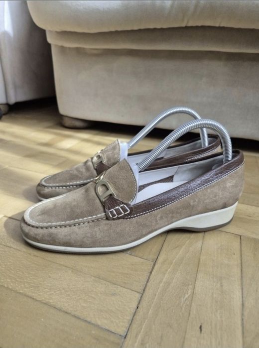 Donna Serena - Pantofi damă, Made în Italia, Piele naturala - 38