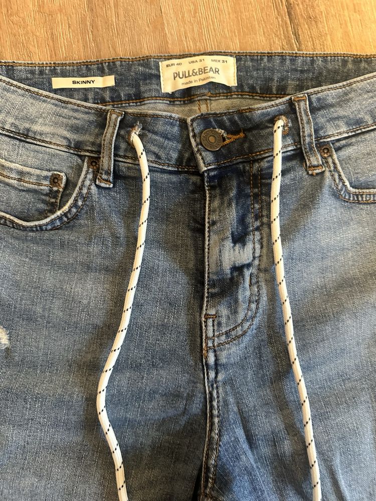 Дънкови къси гащи PULL&BEAR, 31 размер