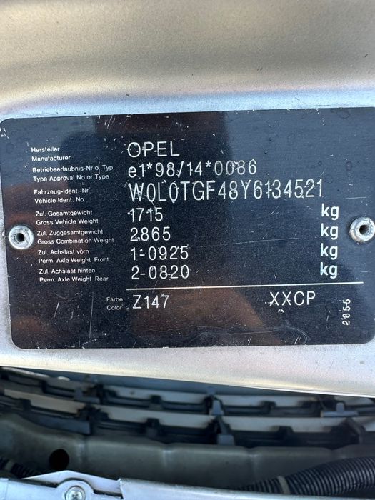 Opel Astra G 1.7 DTI motorizare Isuzu