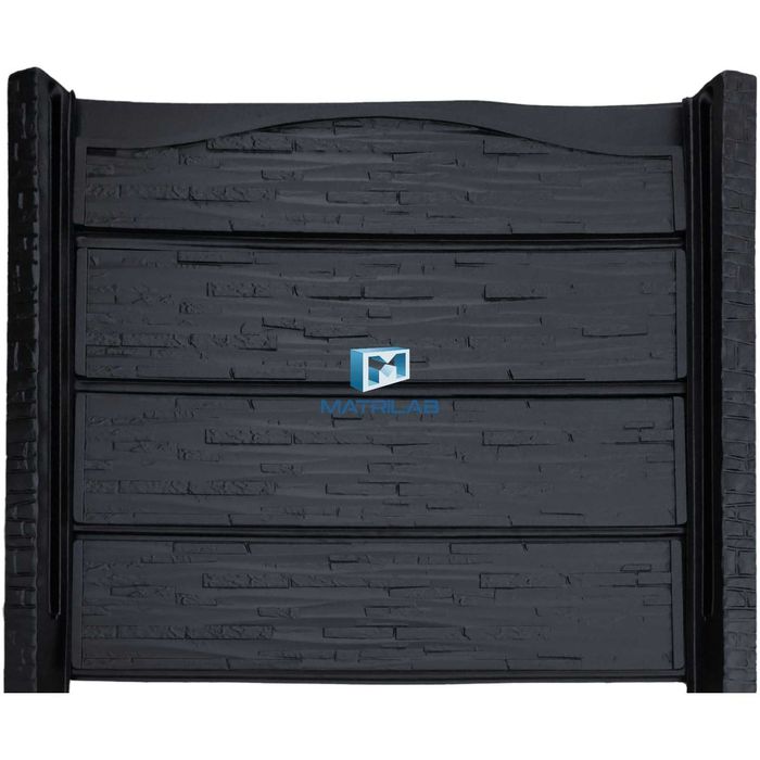 Matrite gard stalpi panouri decorative 3D piatra decor pavaj cruci