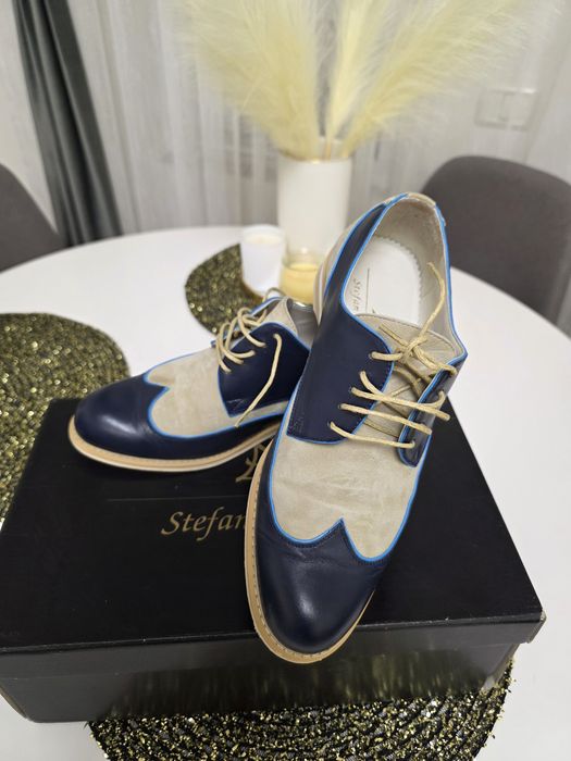 Pantofi casual unisex piele