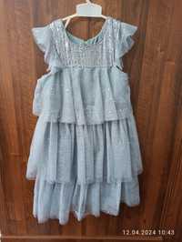 Выходное платье на девочку 6-8 лет