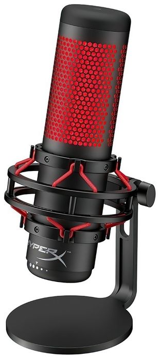 Микрофон HyperX, красный чёрный