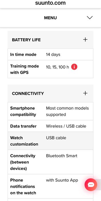 Смарт часовник suunto traverse
