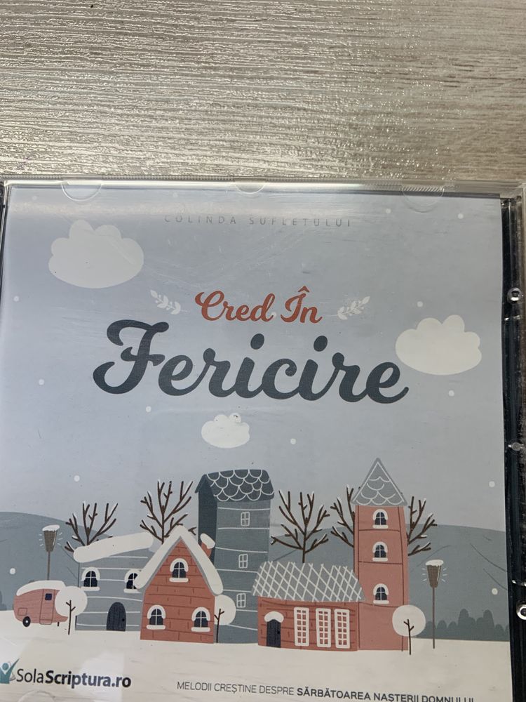 Vînd CD cred în fericire