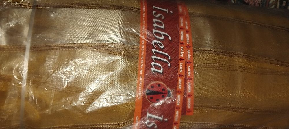 Vând perdea organza metraj40m