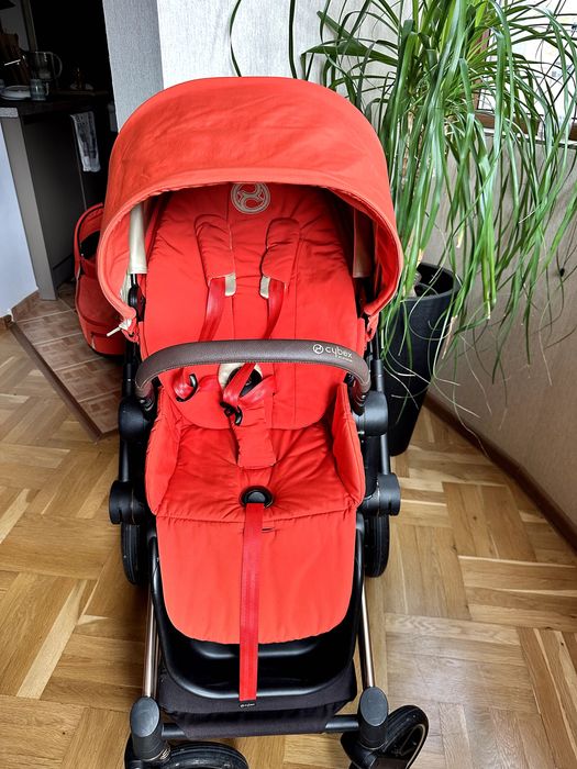 Cybex Priam 4 комбинирана количка, Roze Gold
