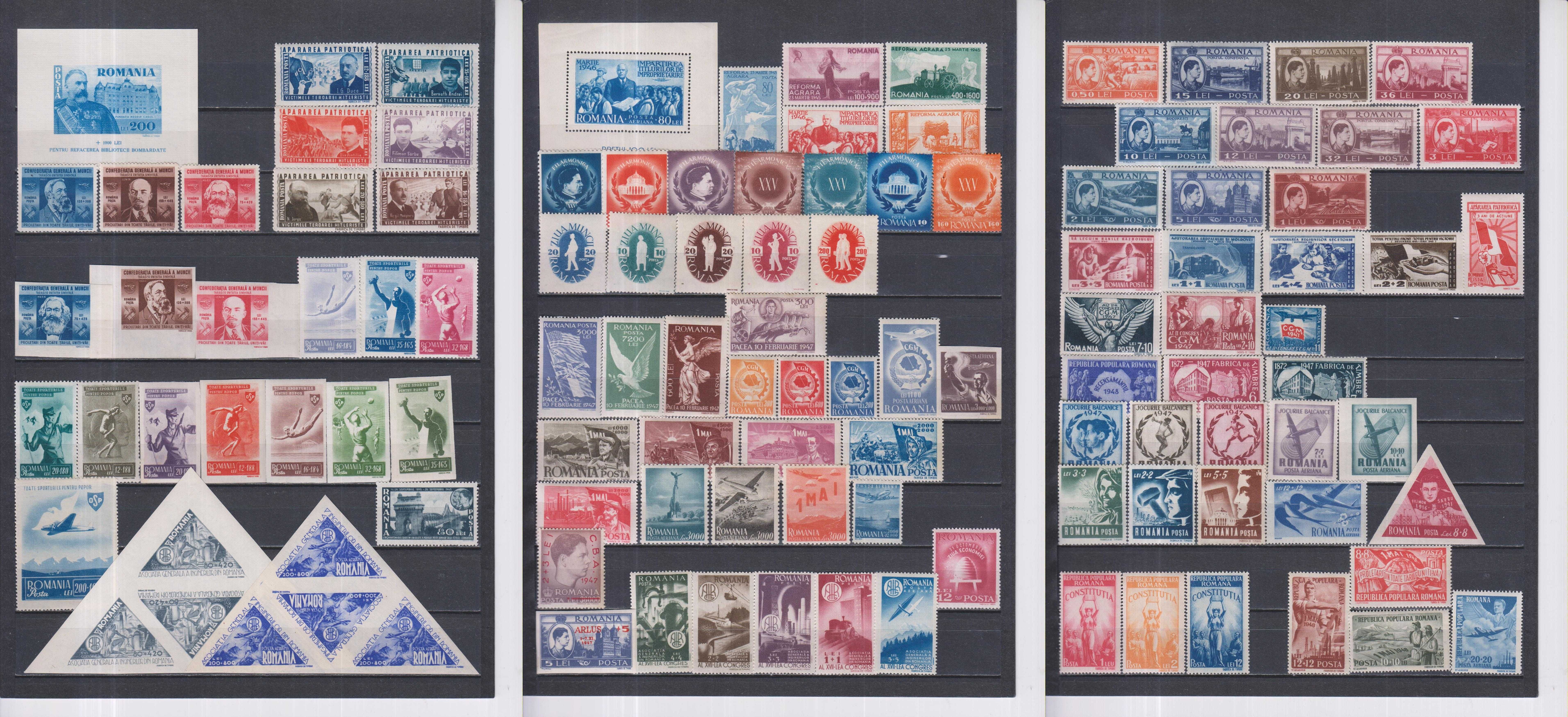 Lot de timbre romanesti - partea a doua