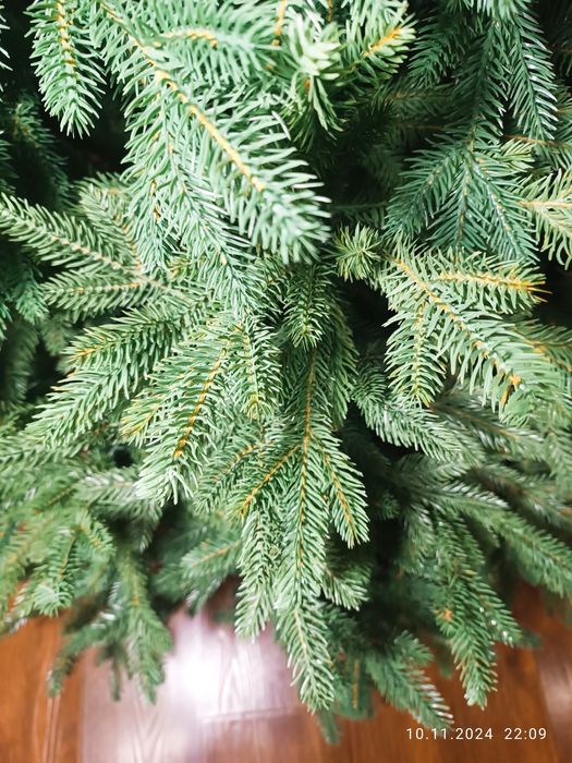 Ёлка натуральная 100% литая гелевая