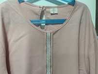Bluza eleganta roz pudra marimea 50-52