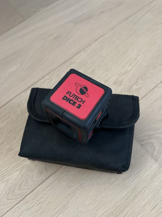 FUTECH Dice 3 – лазерен нивелир, червен лазер