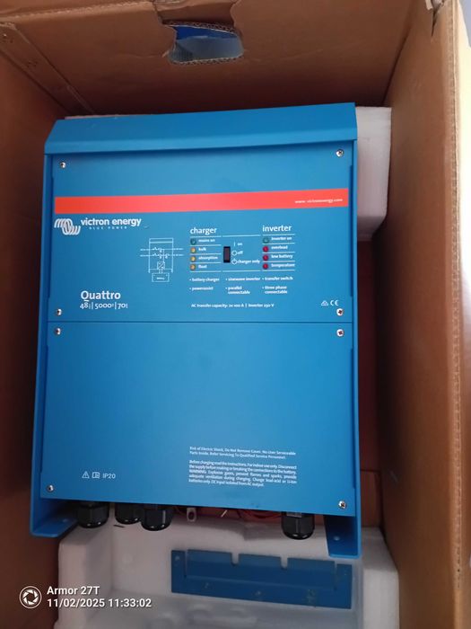 Инвертор Victron 48/5000/70