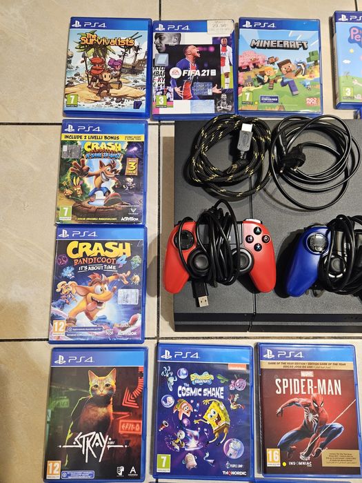 Vand playstation ps4 plus jocuri