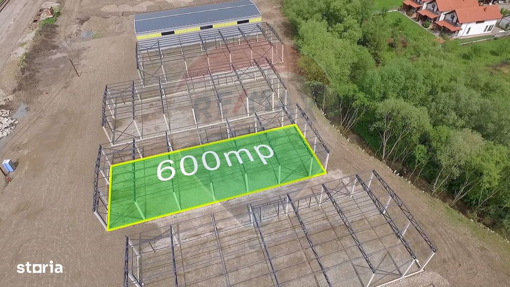 De vanzare hala industriala – 600 mp utili, 1200 mp teren