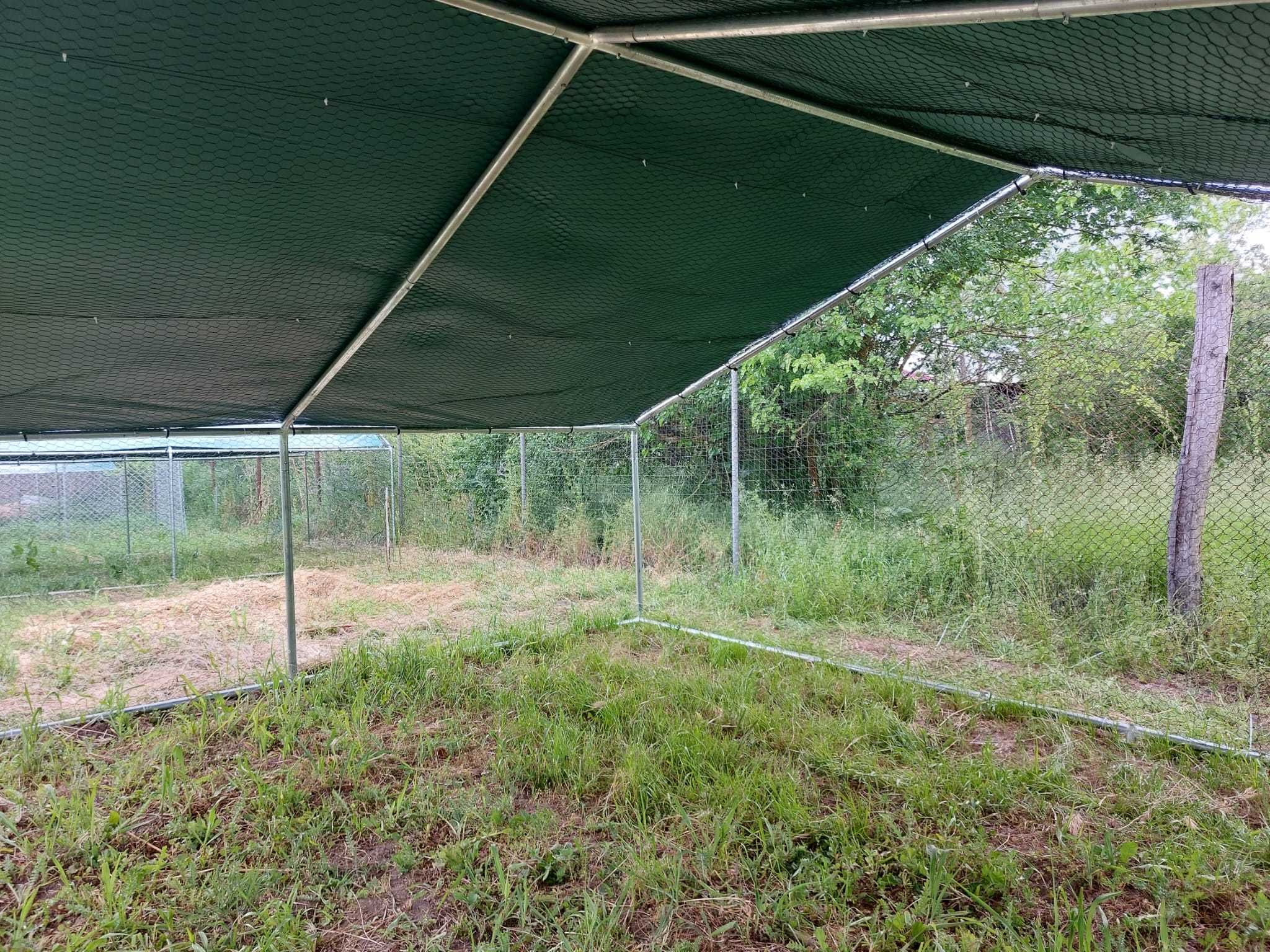 4x8 m Cotet TARC pt pasari gaini rate cu plasa, CORTURI24.ro