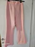 Pantaloni roz evazați M