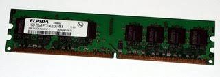 Memorii RAM 1Gb DDR2 533Mhz PC2-4200 Elpida EBE11UD8AGFA-5C-E