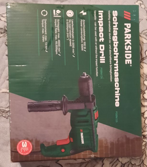 Bormasina cu percutie Parkside