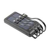 Външна батерия 4-в-1 слънчева енергия 10000 mAh