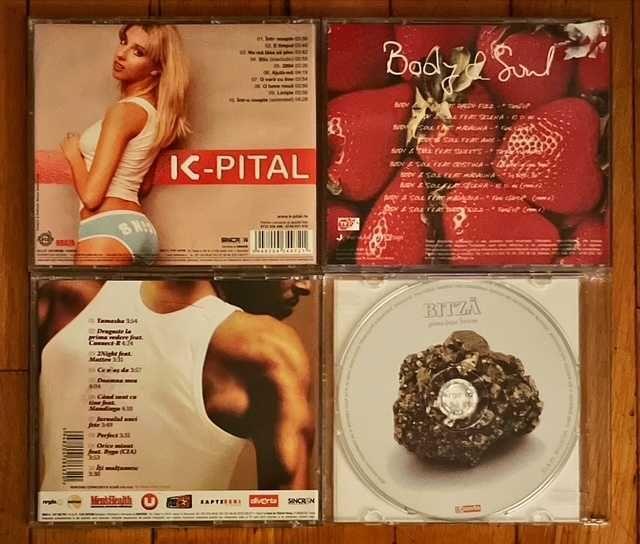 CD pop: M. Anghel, O-Zone, A. Stan, Sexxy, DJ Project, K-Pital, Akcent