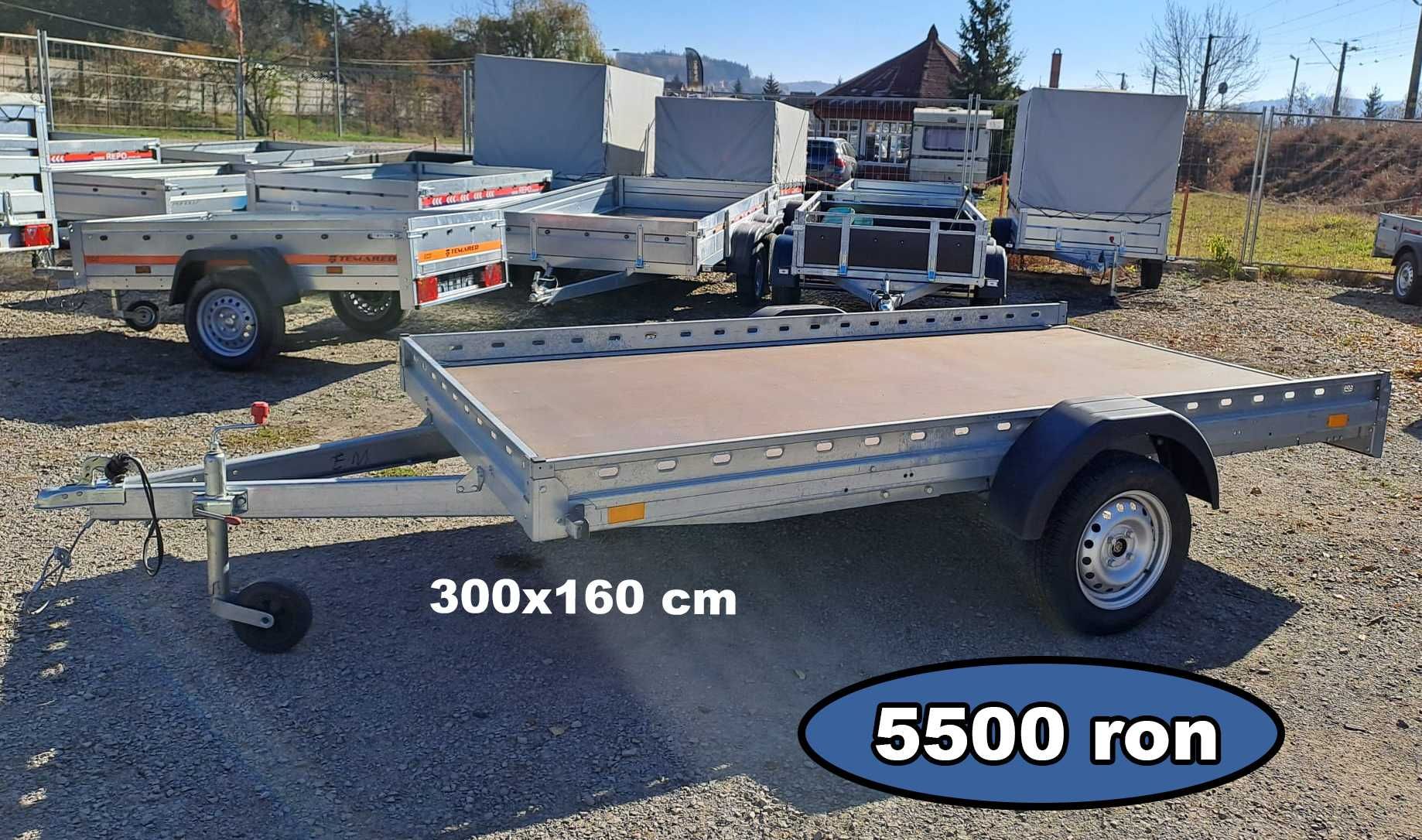 Remorca 750 kg Repo 205x115x34 cm