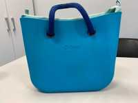 Оригинална чанта O Bag Mini - светло синьо,