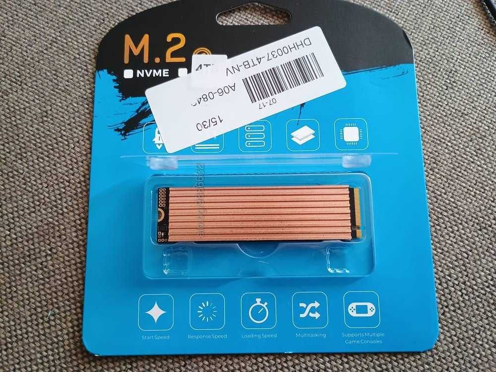 Остана1. Helix® 4TB NVMe PCIe Gen. 4.0 M.2 SSD 5pin R7200MBs W5400MB/s