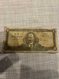 Cuba 1 Peso 1968 Jose Marti - Havana 8 ian 1959