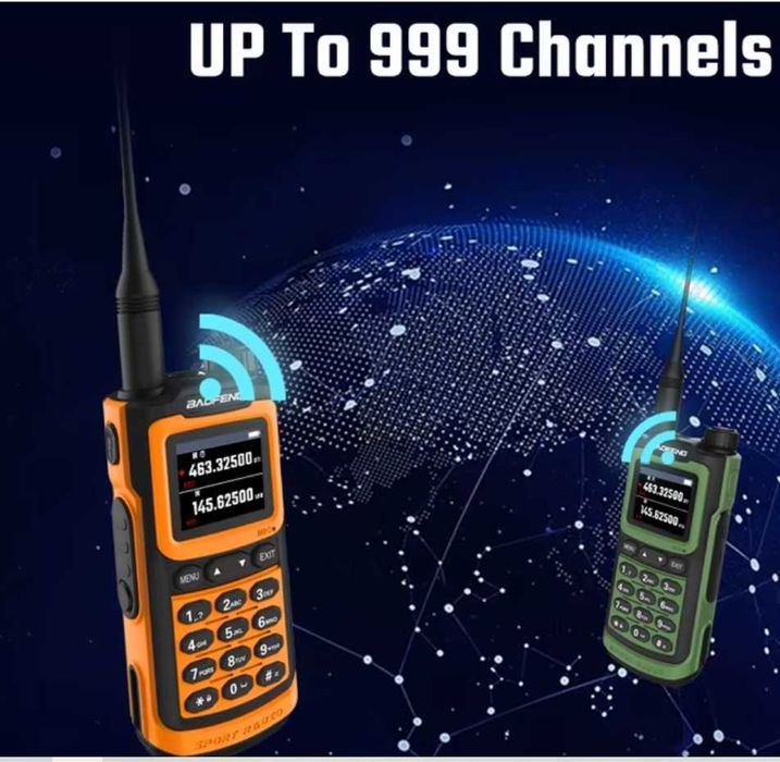 BAOFENG UV-20 ultra 30w 14000mah трибандова Радиостанция Обхват 75 км