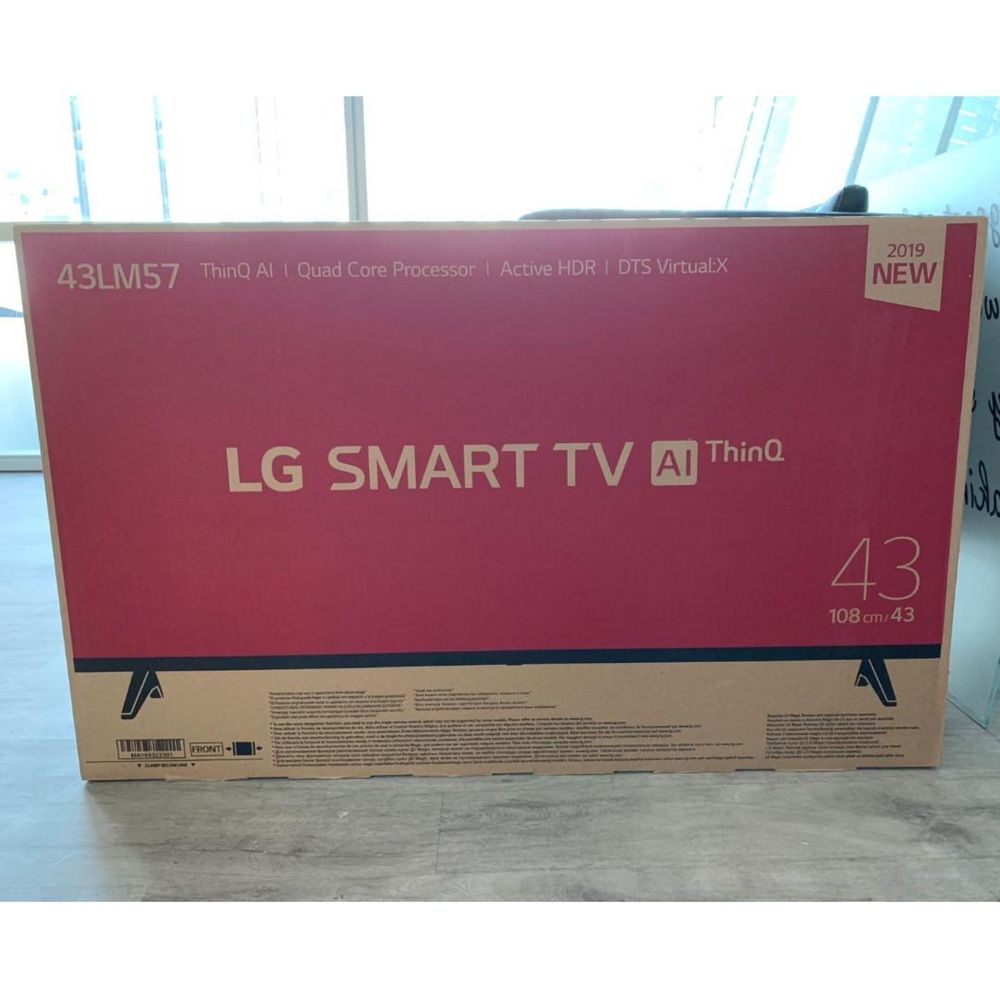 Продам телевизор новый Lg 43lm57