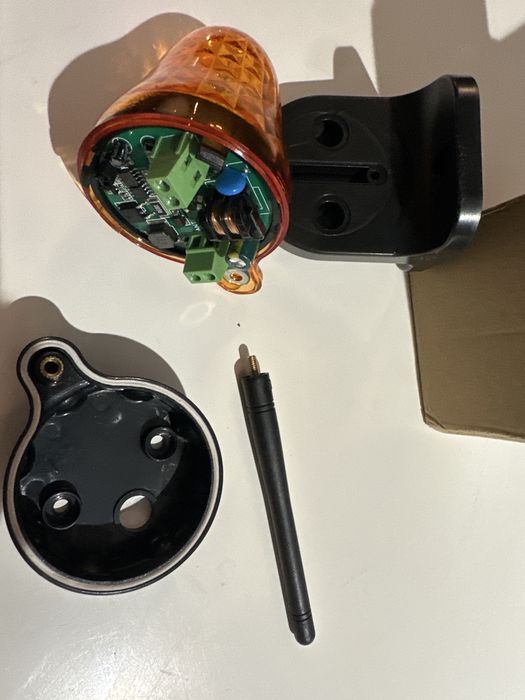Lampa avertizare + antena deschidere porti automate