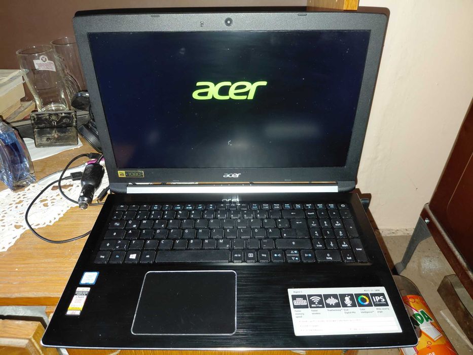 Vand laptopacer aspire 5.i.din 2018.stare foarte bună .ram 8g .1T hard