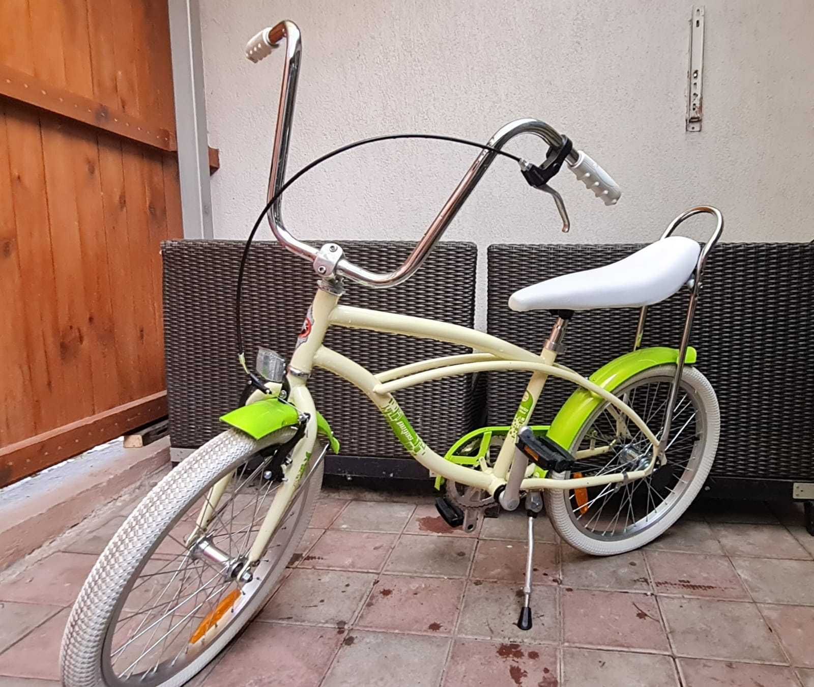 Bicicleta Pegas Strada Mini, 1S, Crem inghetata