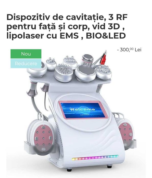 Aparat pentru Remodelare Corporală ,NOU.