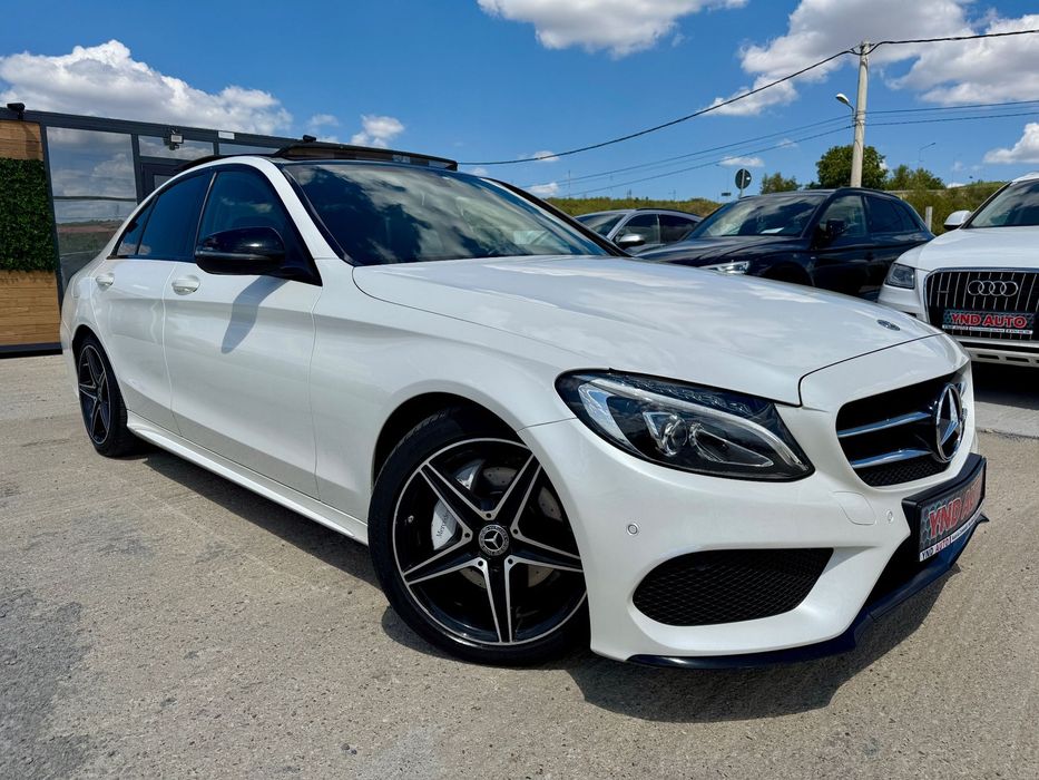 Mercedes-Benz C *Mercedes C180CDI(116cp)*2017/08*Pack AMG*Panoramic*Alb perlat*