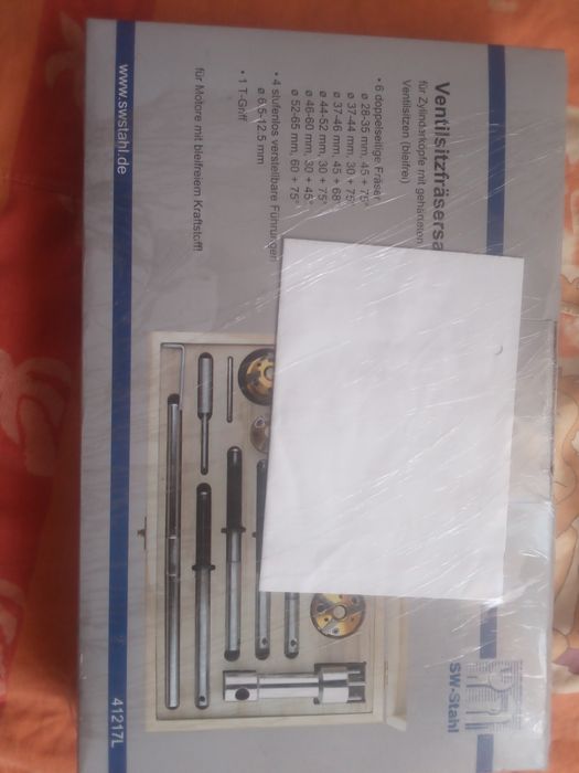 Trusa noua, rectificat scaune supape