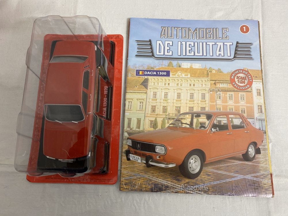 Automobile de neuitat macheta Dacia 1300 Scara 1:24 in Blister+ revist