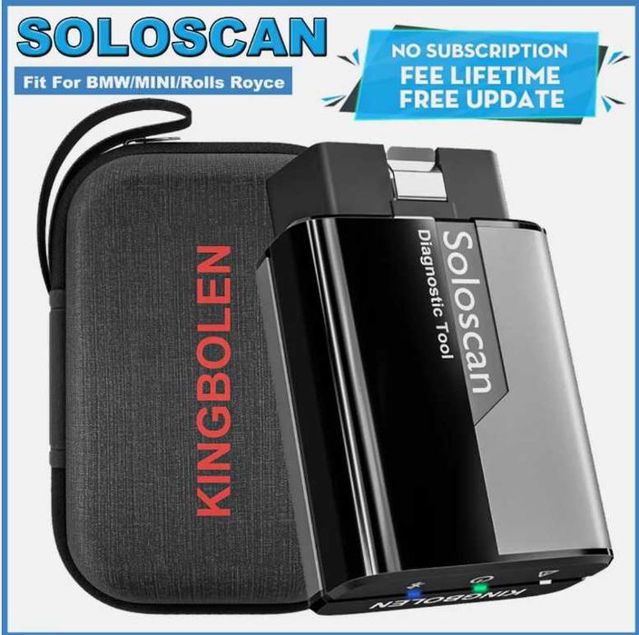 Diagnoza OBD Bluetooth KingBolen SoloScan BMW control bidirectional