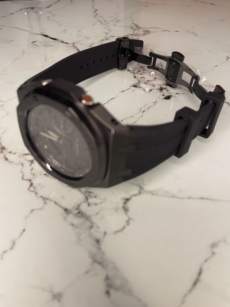 Ceas G-SHOCK ga-2100 mod Royal Casioak (Black Sapphire)